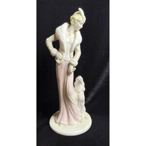 Gatsby Collection Limited Edition Porcelain "Elizabeth" 20's Lady & Dog Fig